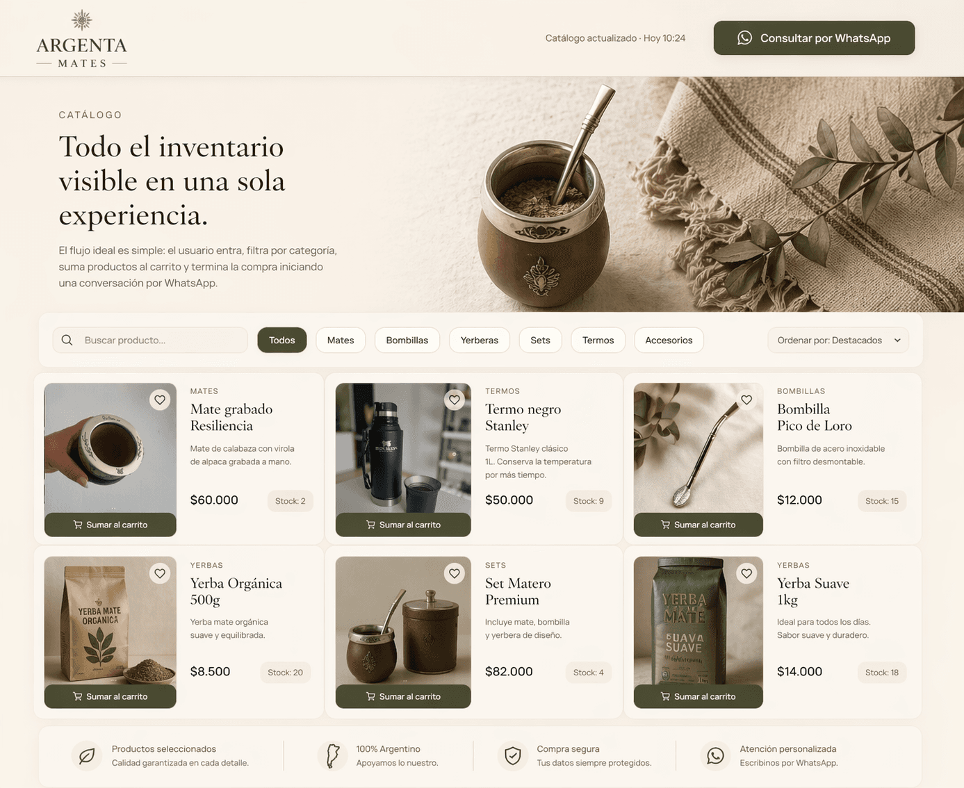 Vista previa de Argenta Mates